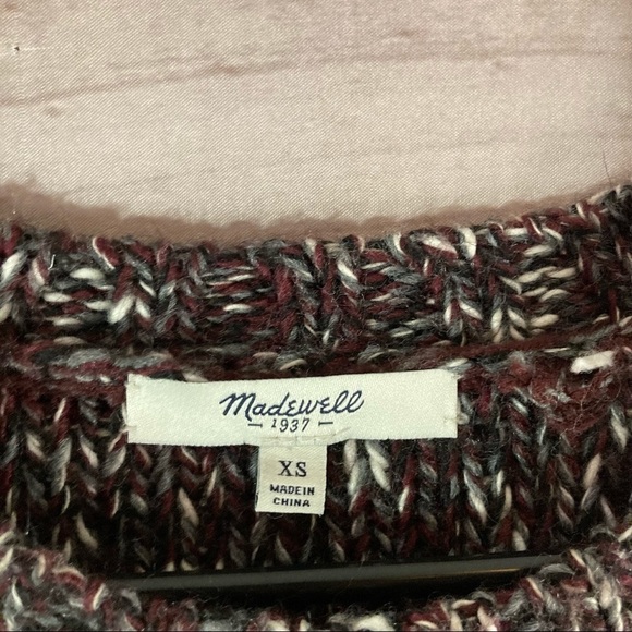 MADEWELL Firelight Marled Pull Over Sweater - Picture 9 of 12
